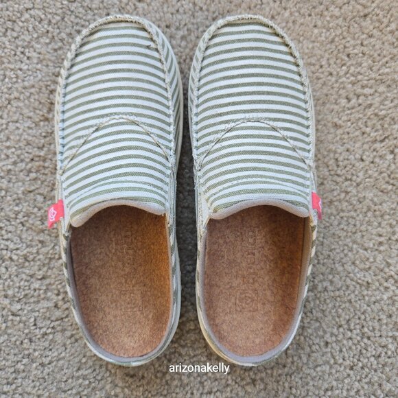 Spenco Shoes - NEW Spenco Slides Mules Shoes Arch Support Plantar Fasciitis 7 Green/White